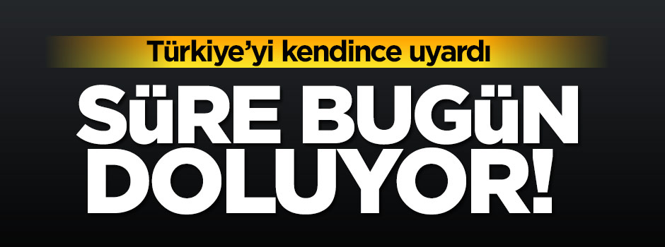 Irak Dışişleri Bakanı: Türkiye'ye verdiğimiz süre bugün doluyor