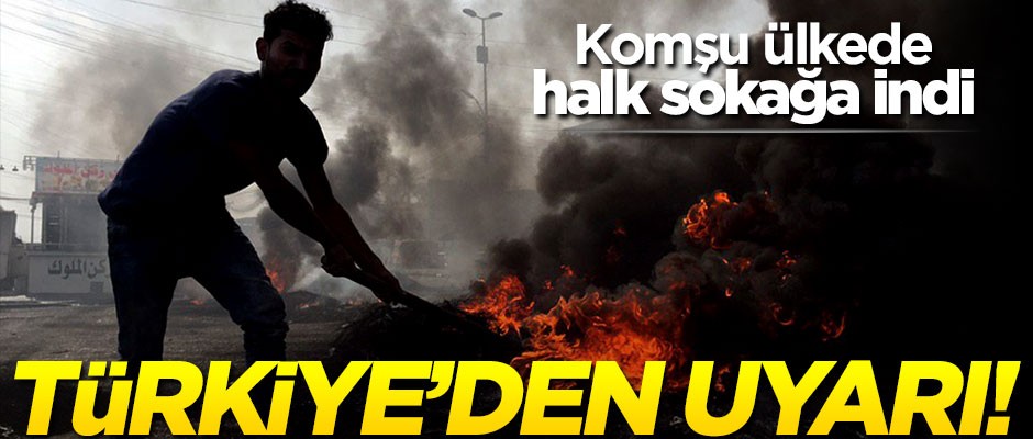Irak karıştı! Türkiye Dışişleri Bakanlığı'ndan vatandaşlara dikkat çeken uyarı