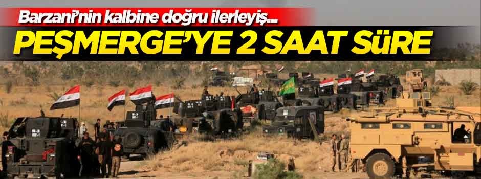 Irak Ordusu Erbil'e ilerliyor! Peşmerge'ye 2 saat süre...