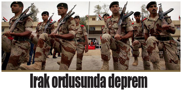Irak ordusunda deprem