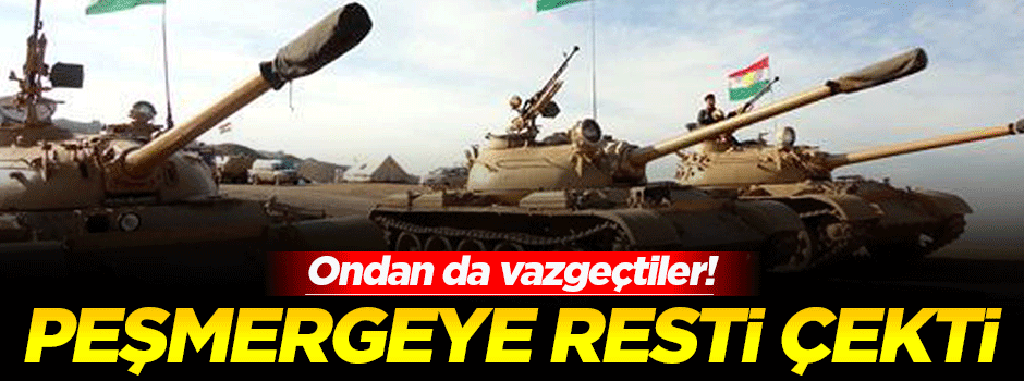 Irak Peşmerge'ye yardım etmeyecek!