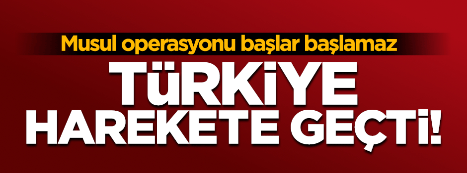 Irak sınırına askeri sevkiyat yapılıyor
