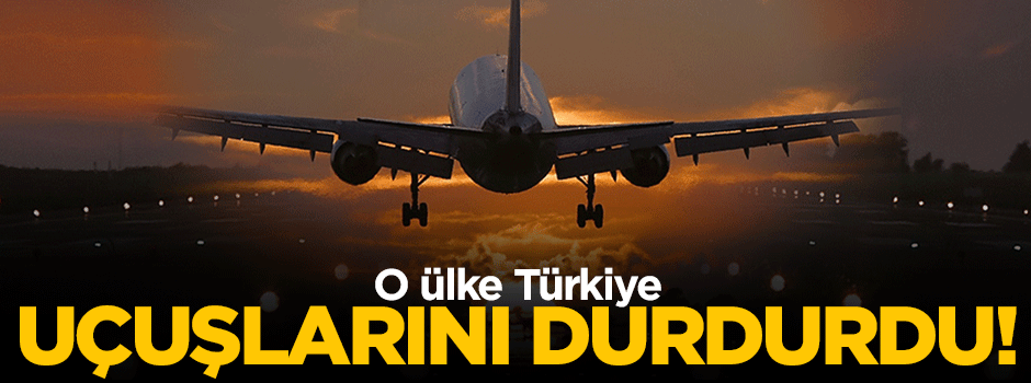 Irak Türkiye uçuşlarını durdurdu