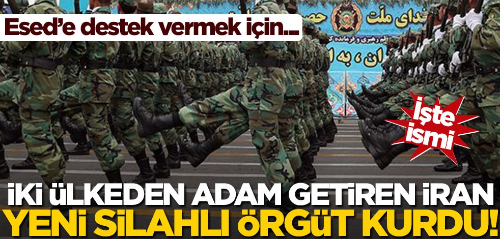 Irak ve Afganistan’dan adam getirtti... İran yeni silahlı örgüt kurdu!