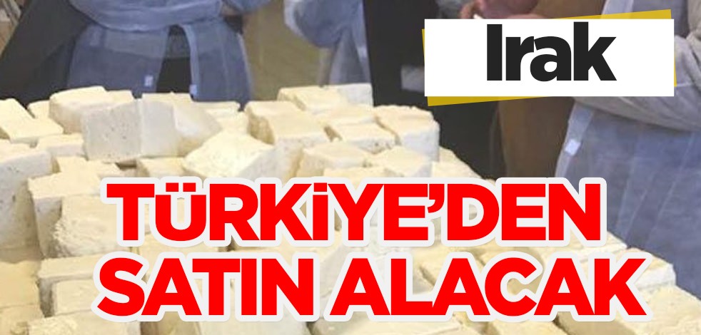 Irak'ın flaş hamlesi: Türkiye’den peynir satın alacak! Türkiye'yi seçtiler, tamı tamına 132,65 milyon dolar