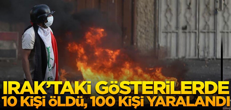 Irak'ın Necef kentindeki gösterilerde 10 kişi öldü