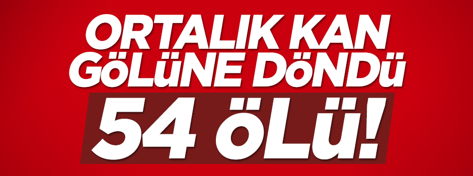 Irak'ta bombalı araçla saldırı: 54 ölü
