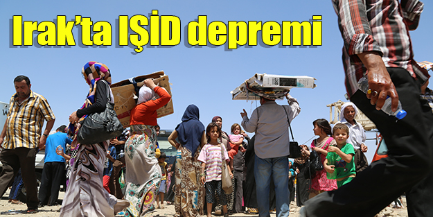 Irak’ta IŞİD depremi