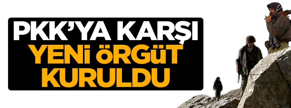 Irak'ta PKK'ya karşı yeni örgüt kuruldu