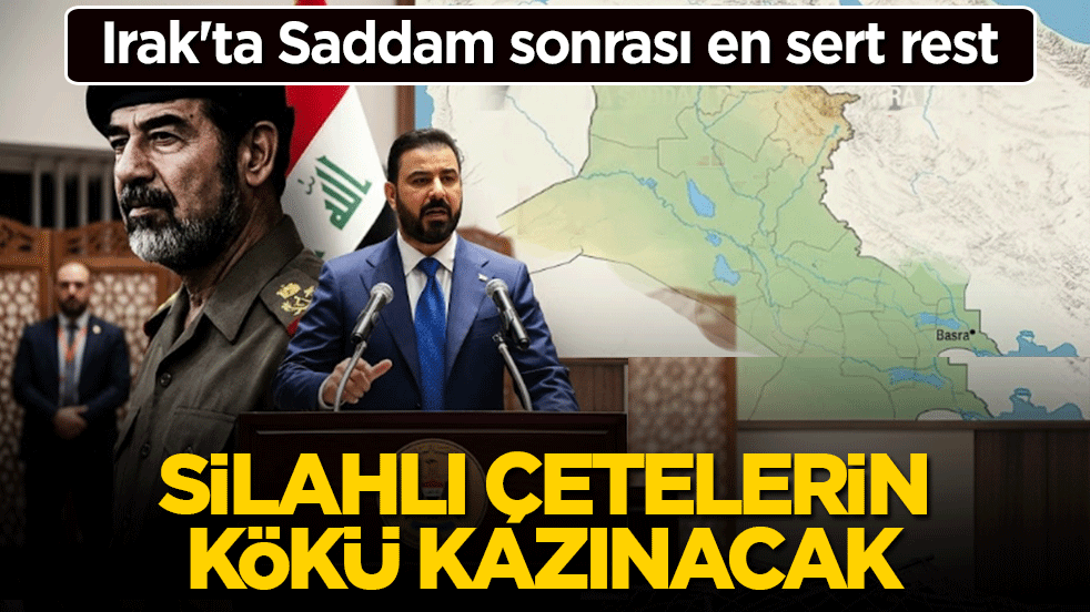 Irak'ta Saddam Hüseyin devrinden sonra bir ilk: Silahlı çetelerin kökü kazınacak