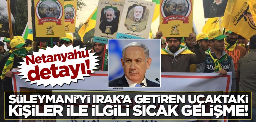 Irak'ta ''Süleymani'' soruşturması: Uçakta bulunan 2 kişi gözaltında