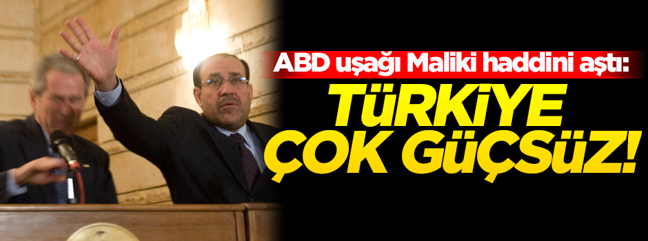 Irak'tan haddini aşan Türkiye açıklaması!