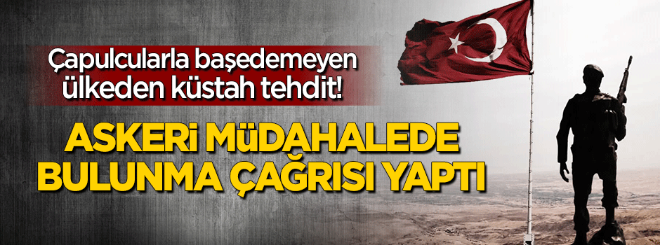 Irak'tan küstah tehdit: "Türkiye'ye askeri müdahalede bulunalım"