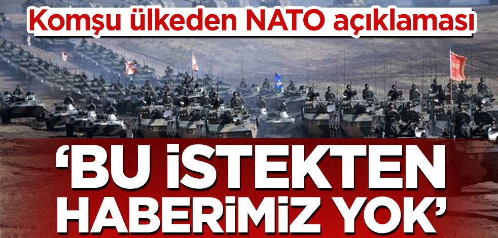 Irak'tan NATO açıklaması