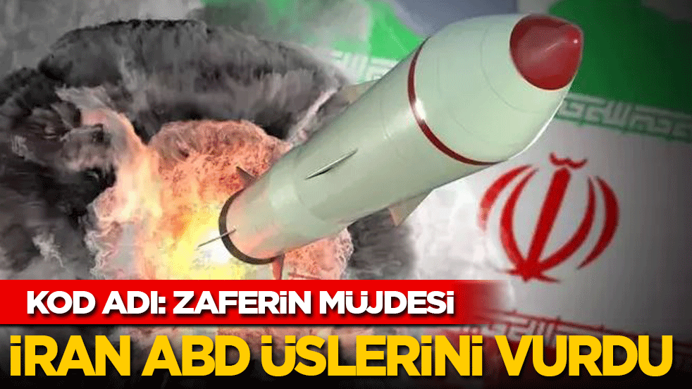 İran ABD üslerini vurdu! Katar ve Irak'taki ABD üslerine 'Zaferin Müjdesi' harekatı