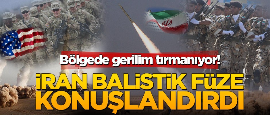 İran ABD’ye karşı Irak’a balistik füze konuşlandırdı!