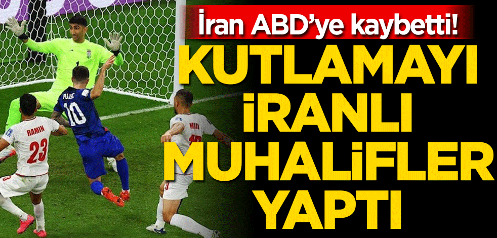 İran ABD’ye kaybetti! Kutlamayı İranlı muhalifler yaptı