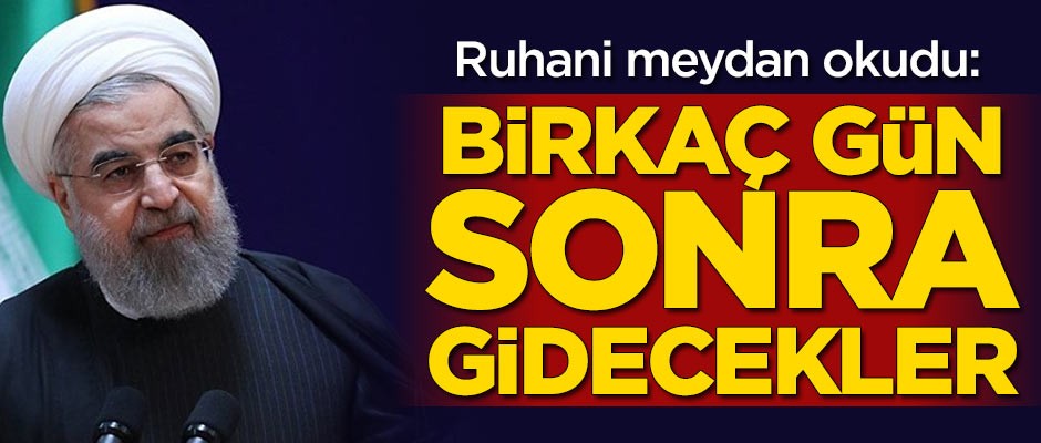 İran ABD'ye meydan okudu!
