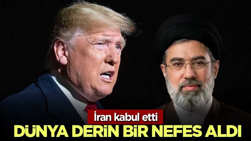 İran ateşkesi kabul etti! Savaşın sonu yaklaşıyor