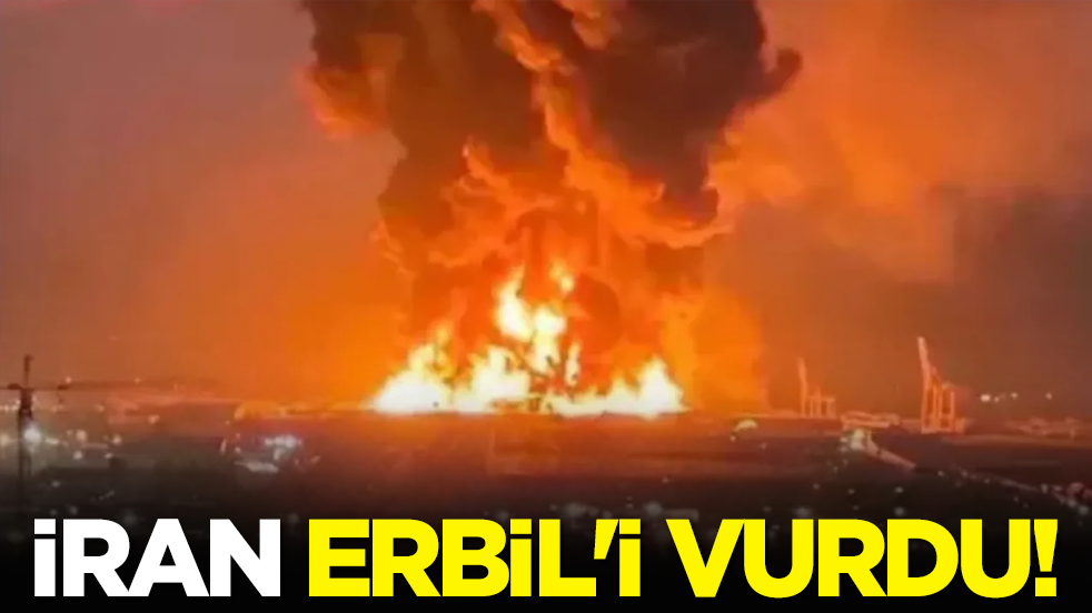 İran Erbil'i vurdu!