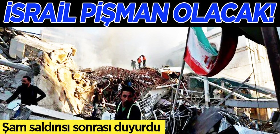 İran Genelkurmay Başkanı açıkladı: İsrail, Şam saldırısından pişman olacak! İran'dan misilleme, o haber