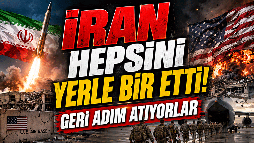 İran hepsini yerle bir etti! Geri adım atıyorlar