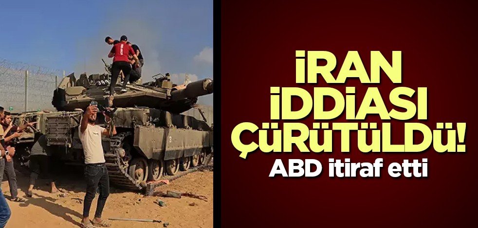 İran iddiası çürütüldü! ABD itiraf etti