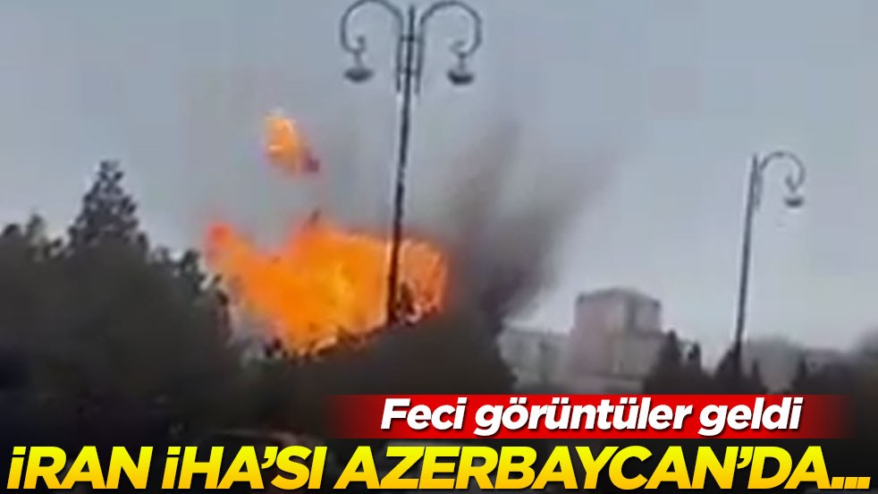 İran İHA'sı Azerbaycan'da düşürüldü