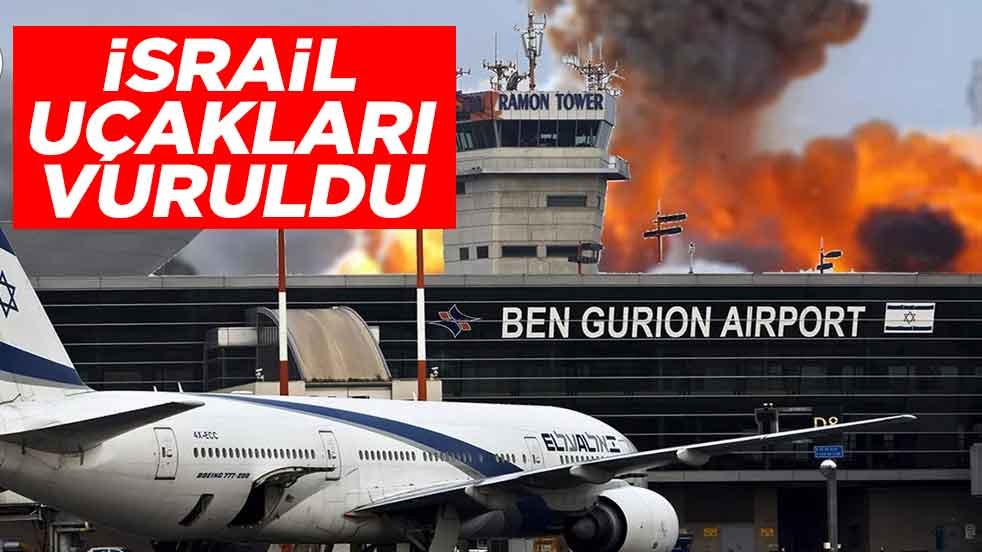 İsrail uçakları vuruldu