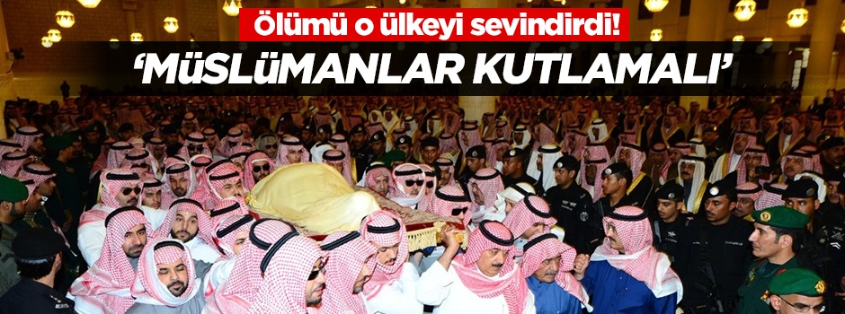 İran Kral Abdullah'ın ölümünü kutladı