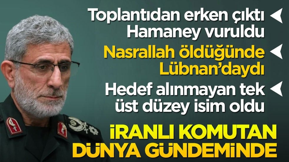 İran Kudüs Gücü Komutanı’na ajanlık suçlaması… Toplantıdan çıktı, saldırı oldu