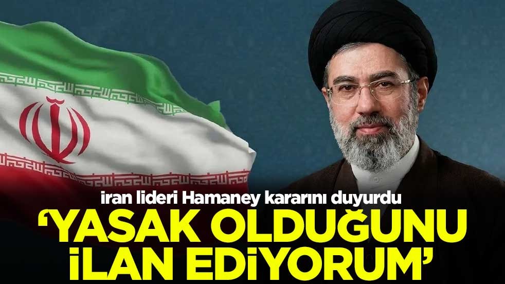 İran lideri Hamaney kararını duyurdu! 