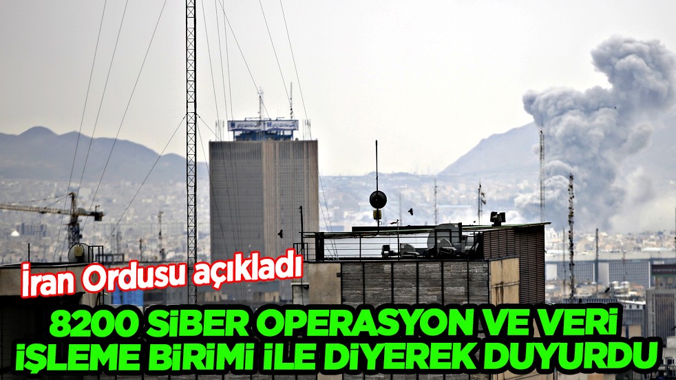 İran ordusu tüm dünyaya duyurdu: İsrail askeri istihbaratını ve bazı hava üslerini İHA'larla hedef aldık!