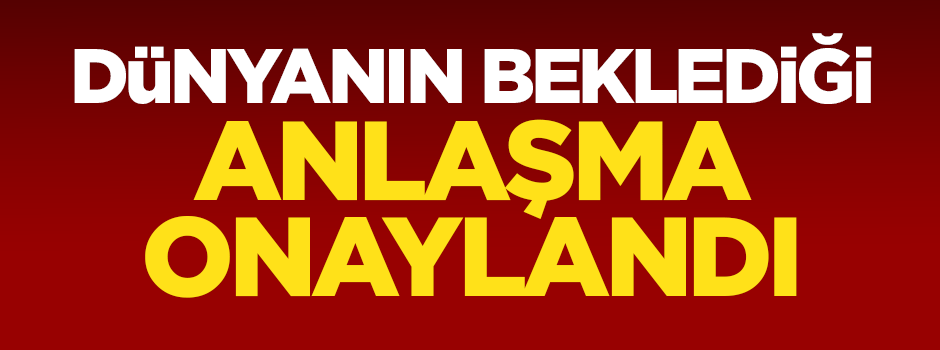 İran Parlamentosu nükleer anlaşmayı onayladı