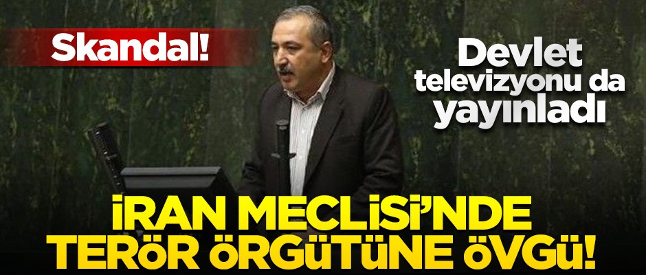İran parlamentosunda skandal! PKK'ya destek verdi
