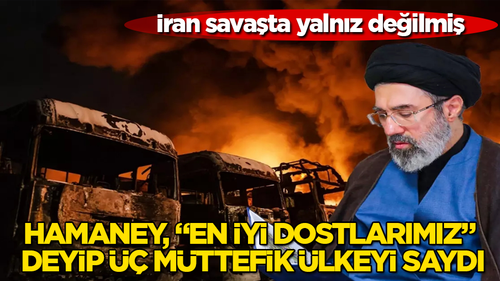 İran savaşta yalnız değilmiş! Hamaney, "Onlar en iyi dostlarımız" deyip üç müttefik ülkeyi saydı