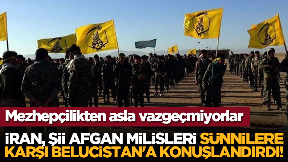 İran, Şii Afgan milisleri Sünnilere karşı Belucistan'a konuşlandırdı!