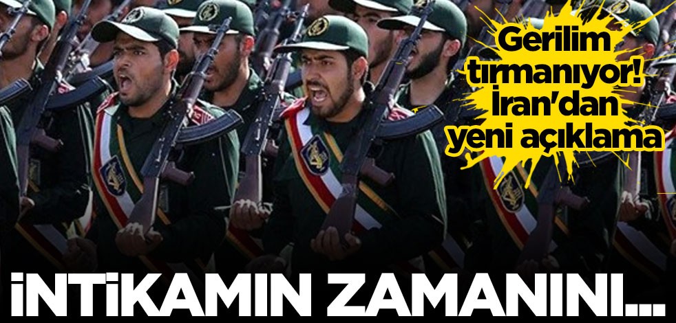 İran Silahlı Kuvvetleri Sözcüsü: İntikamın zamanını da mekanını da biz belirleriz