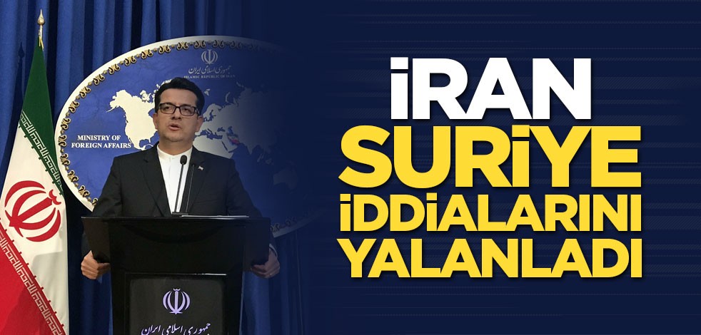 İran Suriye iddialarını yalanladı