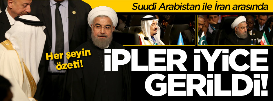 İran ve Suudi Arabistan arasında ipler gerildi!