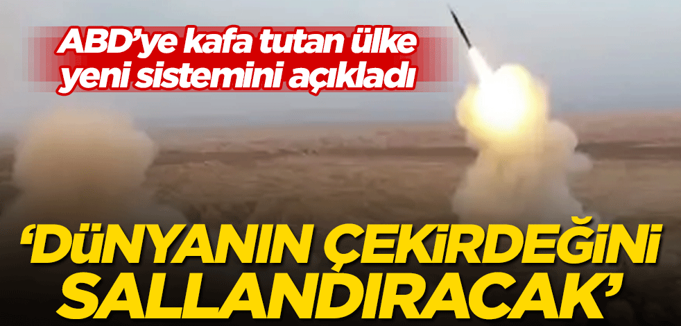 İran yeni füze sistemini duyurdu