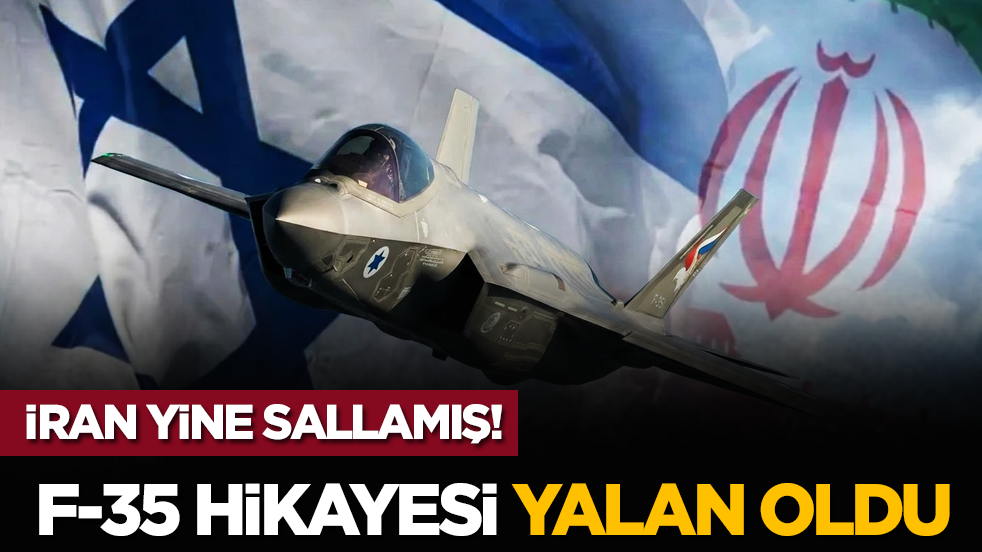 İran yine sallamış! F-35 hikayesi yalan oldu