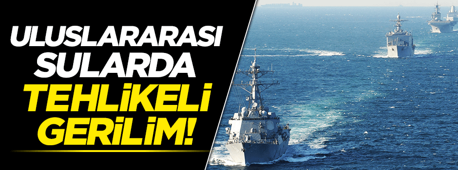 İran'a ait güvenlik botları Amerikan savaş gemisini taciz etti