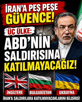 İran'a peş peşe güvence! Üç ülke: ABD'nin saldırısına katılmayacağız