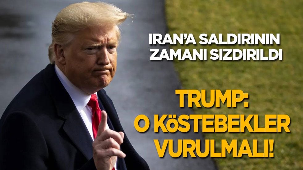 İran’a saldırının zamanı sızdırıldı! Trump: O köstebekler vurulmalı!