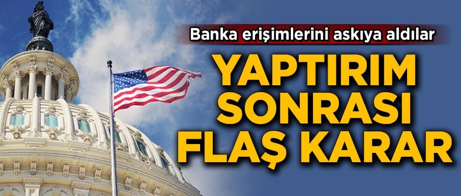 İran'a yaptırım sonrası flaş karar! Banka erişimleri askıya alındı