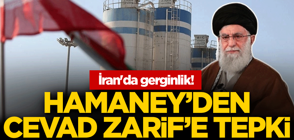 İran'da gerginlik! Hamaney'den Cevad Zarif'e tepki