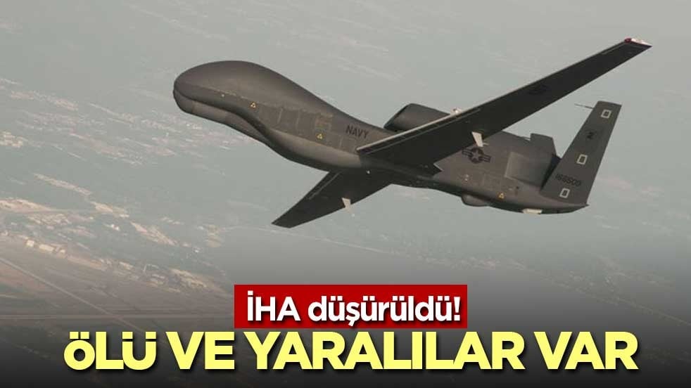 İran'da İHA düşürüldü! Ölü ve yaralılar var