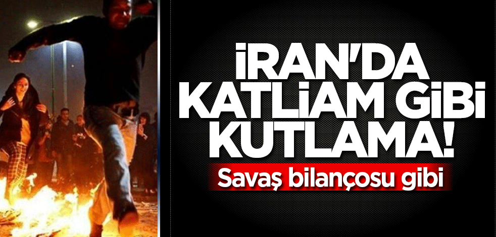 İran'da katliam gibi kutlama!