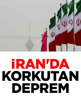 İran'da korkutan deprem